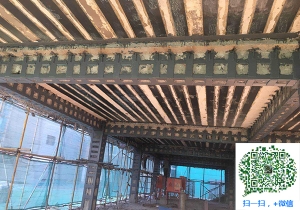 调楼镇梁柱包钢加固